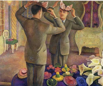Diego Rivera Painting - el retrato del milenio de henri de chatillon 1944 diego rivera